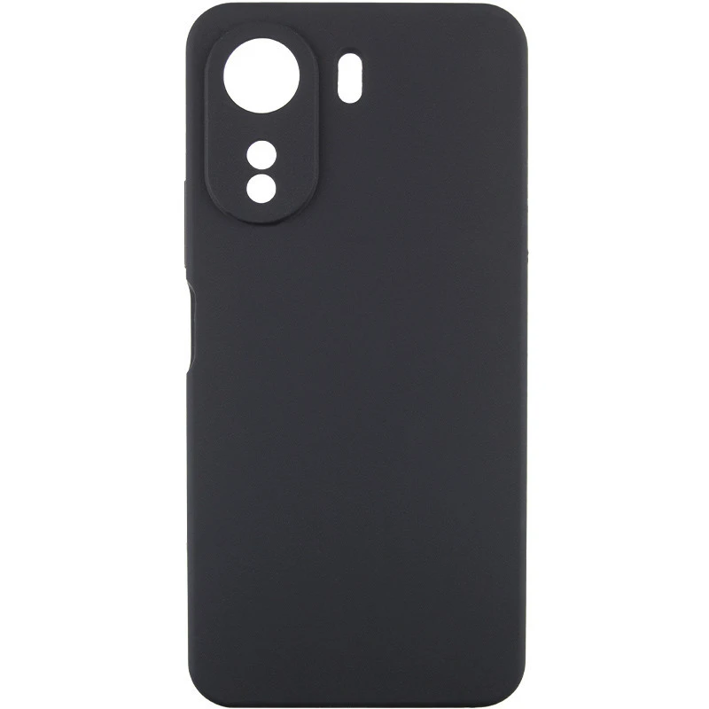 Чехол Silicone Case Lakshmi Premium з закритою камерою на Xiaomi Poco C85 (Global) – Черный / Black. Фото 1 из 1