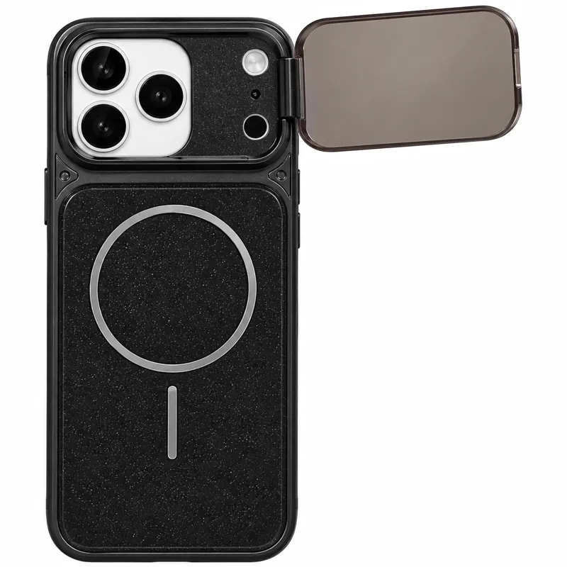 Чехол TPU+PC Pacific with Magnetic Fit and straps для Apple iPhone 16 Pro – Black. Фото 3 из 3