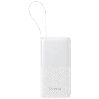 Портативное ЗУ Power Bank Baseus Bipow 2 Digital Display PD20W with cable 10000 mAh (P10077101113) фото 1 из 6