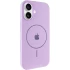 Чохол Silicone Case Full Protective (AA) V2 with MagSafe для Apple iPhone 17 (6.3") – Бузковий / Lilac. Фото 2 з 11