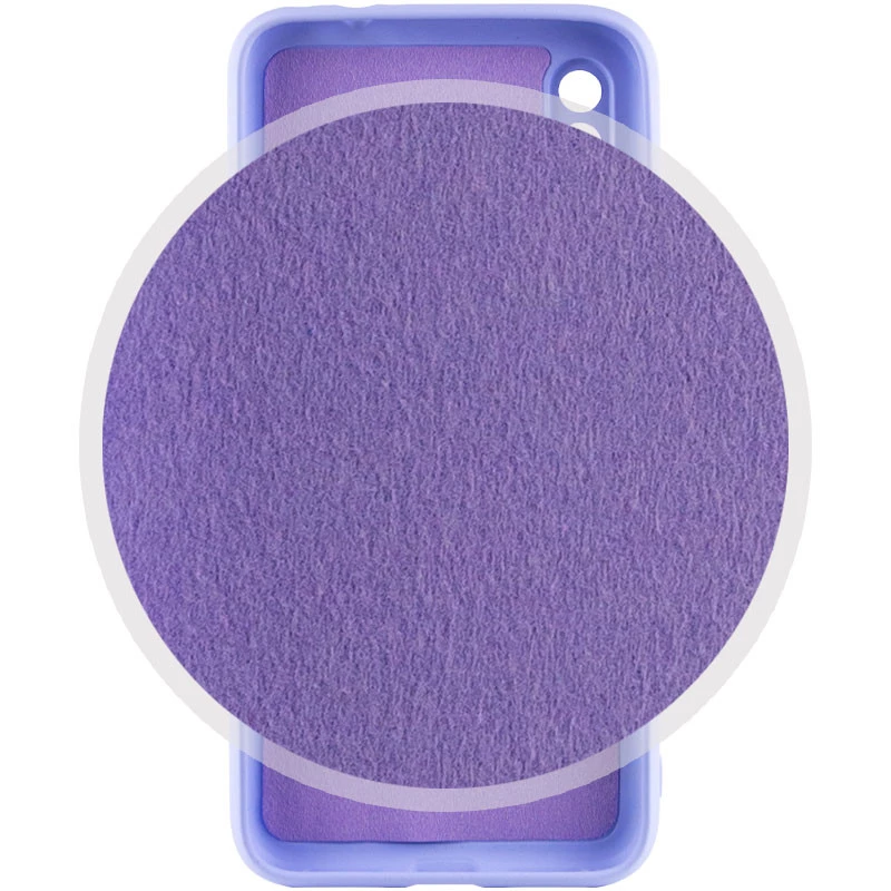 Кольоровий силіконовий чохол GETMAN із закритою камерою для Xiaomi Redmi Note 5 Pro / Note 5 (AI Dual Camera) – Бузковий / Dasheen. Фото 3 з 5