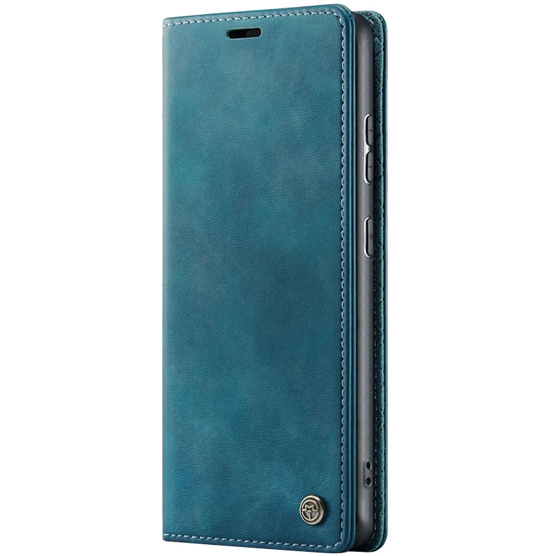 Шкіряний чохол-книжка CaseMe Velvet Matte для Xiaomi Redmi Note 15 Pro 4G – Green. Фото 1 з 5