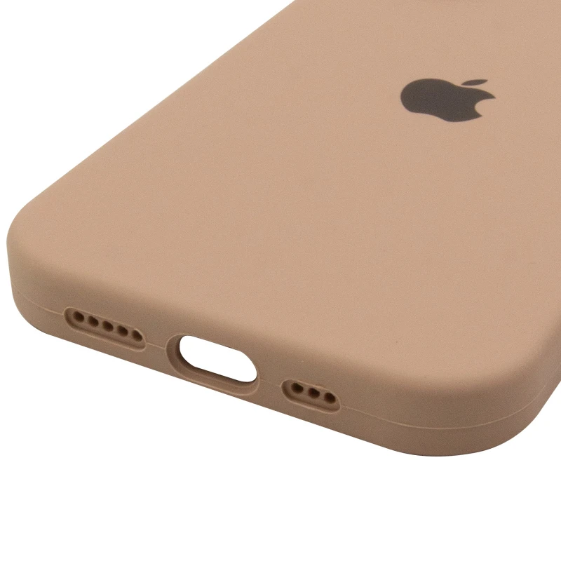 Чохол Silicone Case з закритим низом на Apple iPhone 16 – Бежевий / Desert Gold. Фото 6 з 6
