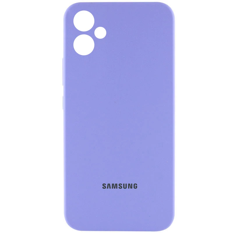 Чохол Silicone Case Lakshmi Premium L з закритою камерою на Samsung Galaxy A06 – Бузковий / Dasheen. Фото 1 з 4