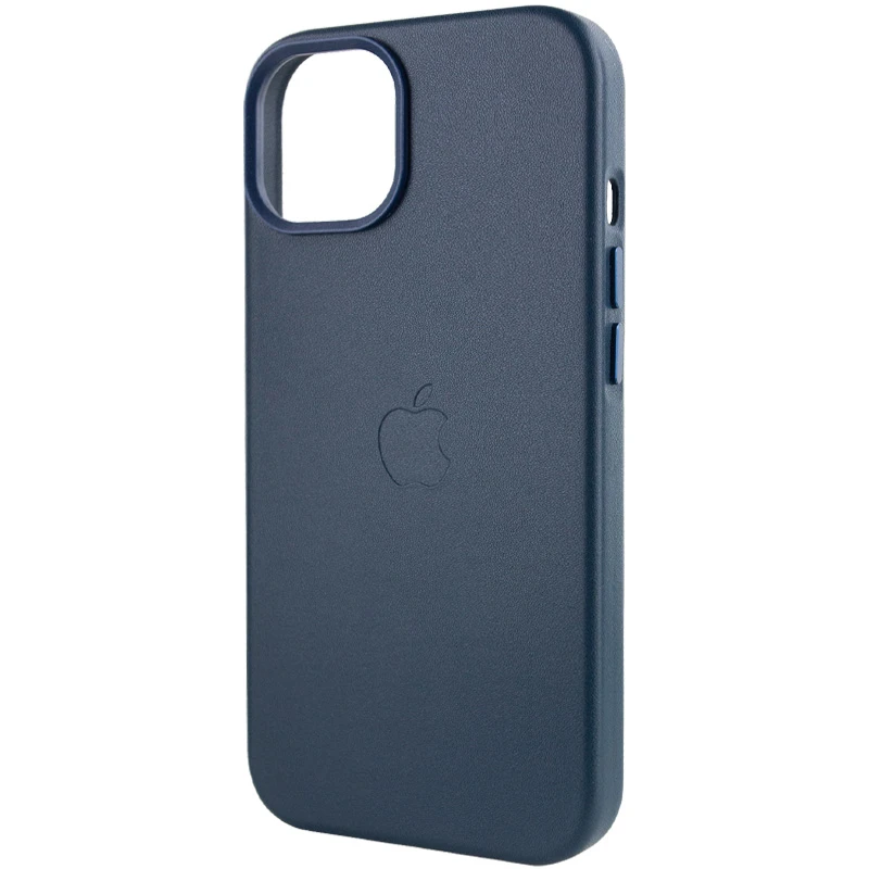 Шкіряний чохол Silicone Case Soft з MagSafe на Apple iPhone 14 (6.1") – Indigo Blue. Фото 7 з 8