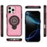 TPU+Textured PC Magnet для Apple iPhone 16 Pro – Pink. Фото 5 из 5