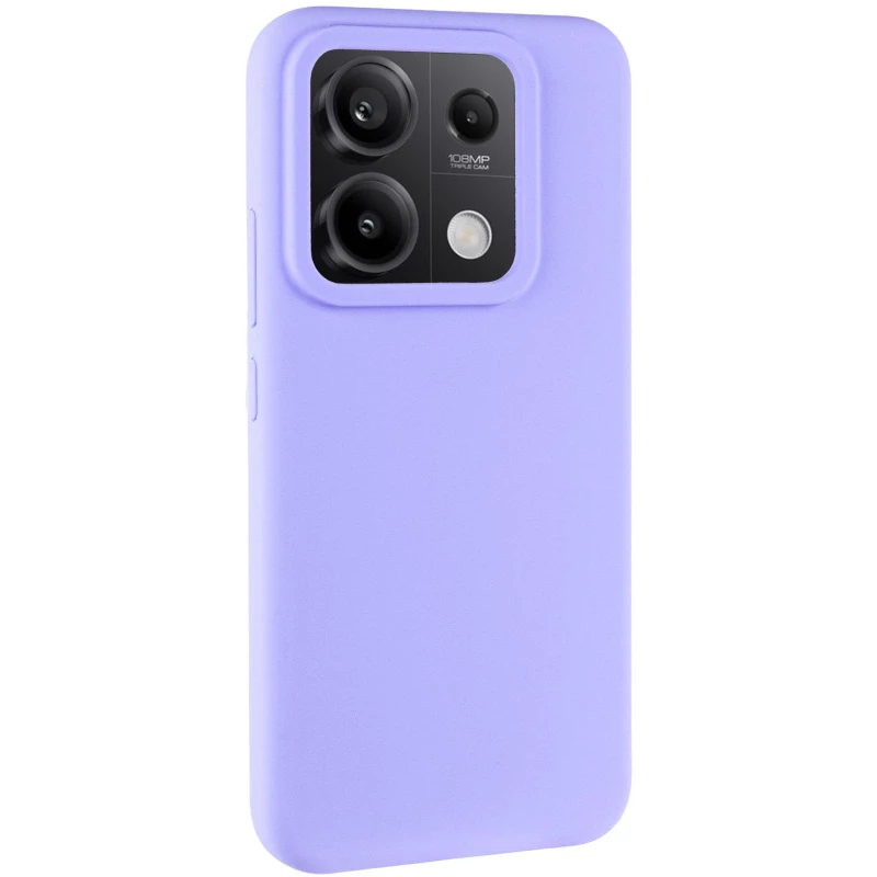Чохол Silicone Case Lakshmi Premium на Xiaomi Redmi Note 13 5G – Бузковий / Dasheen. Фото 2 з 12