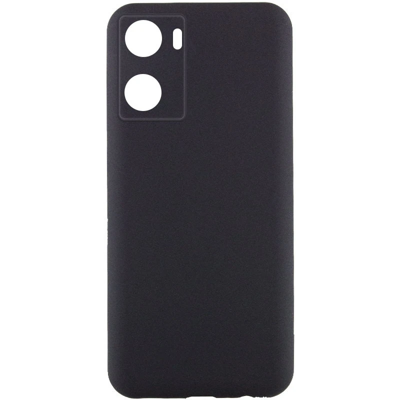 Чохол Silicone Case Lakshmi Premium із закритою камерою для Oppo A57s – Чорний / Black. Фото 1 з 3