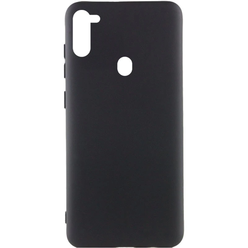 Чохол Silicone Cover Ummi Lakshmi (AA) для Samsung Galaxy A11 – Чорний / Black. Фото 1 з 2