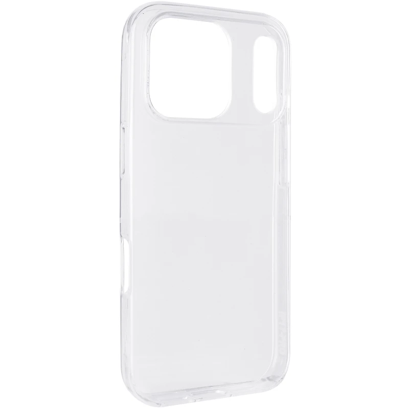 Ультратонкий силіконовий чохол 1мм на Apple iPhone 17 Pro (6.3") – Безбарвний (прозорий). Фото 2 з 5