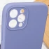 Чехол с защитой камеры Silicone Case для Apple iPhone 12 Pro (6.1") – Серый / Lavender Gray. Фото 6 из 6