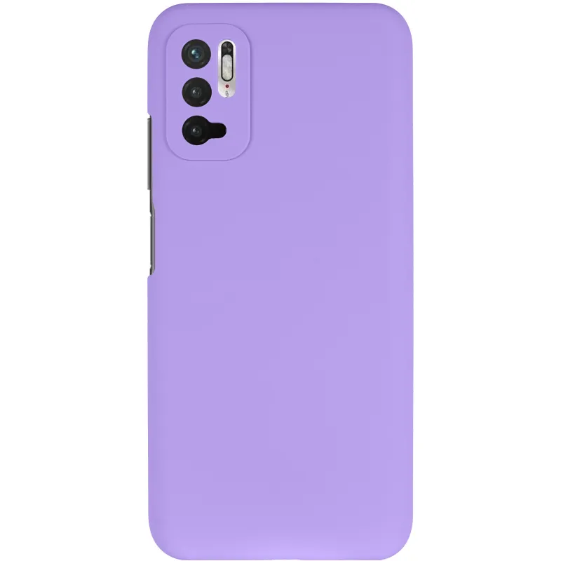 Чехол Silicone Case Lakshmi Premium з закритою камерою на Xiaomi Redmi Note 10 5G – Сиреневый / Dasheen. Фото 3 из 6