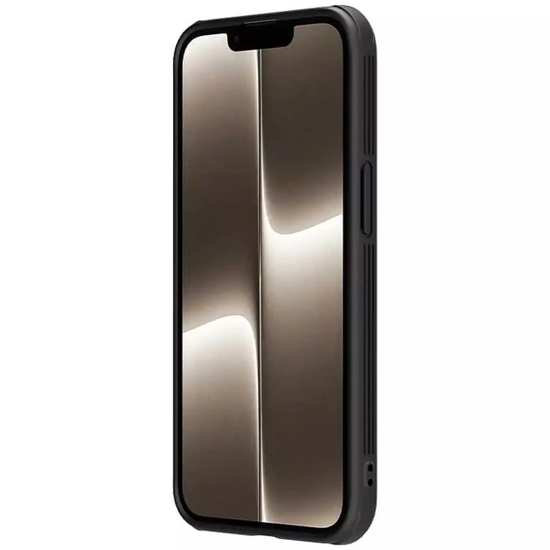 Пластикова накладка Nillkin Pro зі шторкою для камери та магнітом на Apple iPhone 17e (6.1") – Black. Фото 4 з 8
