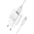СЗУ HOCO C109A Fighter QC3.0 + MicroUSB – White. Фото 2 из 7