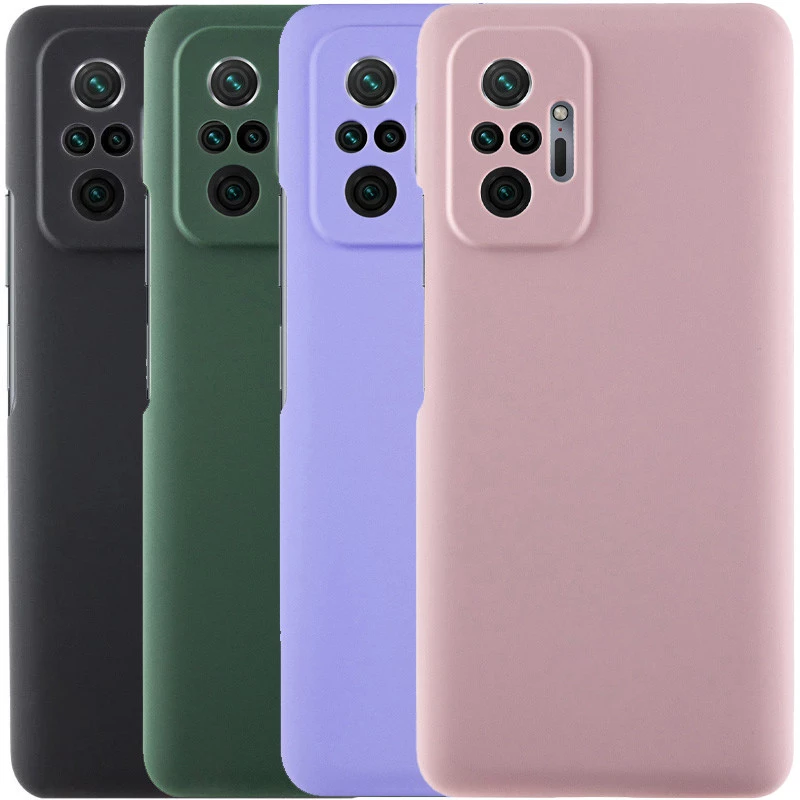 Чохол Silicone Case Lakshmi Premium з закритою камерою на Xiaomi Redmi Note 10 Pro фото 2 з 2