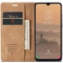 Кожаный чехол-книжка CaseMe Velvet Nubuck для Samsung Galaxy A16 4G/5G – Brown. Фото 2 из 4