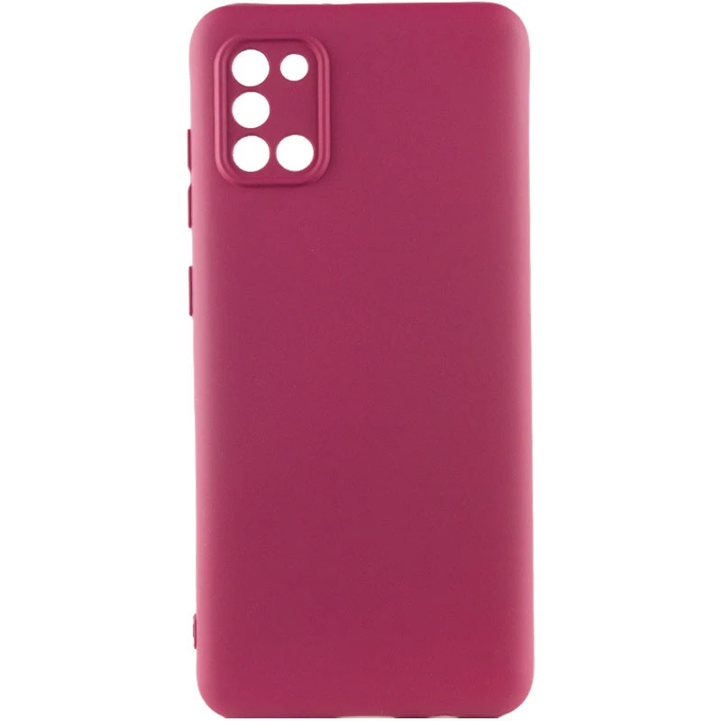 Чохол Silicone Case Lakshmi Elit на Samsung Galaxy A31 – Бордовий / Marsala. Фото 1 з 5