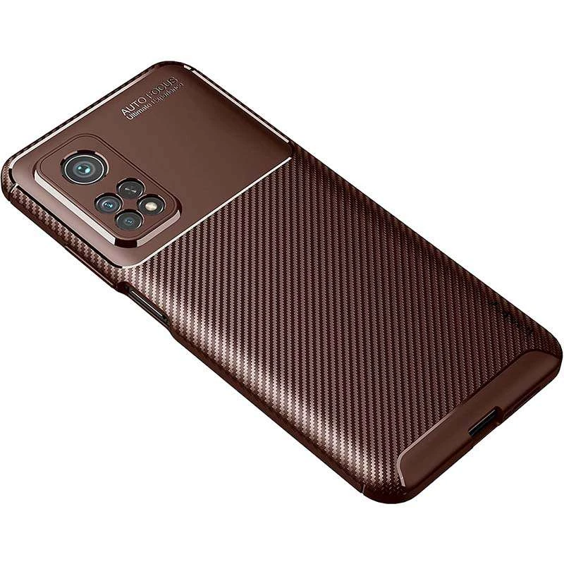 

Силиконовый чехол iPaky Kaisy для Xiaomi Mi 10T (Коричневый), Коричневий
