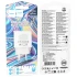 МЗП Hoco C109A Fighter PD20W+QC3.0 (1USB-A/1C) – White. Фото 3 з 6