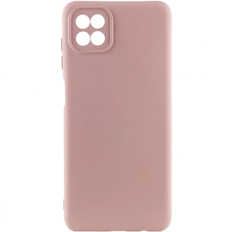 Чохол Silicone Cover Ummi Lakshmi Full Camera (AA) для Samsung Galaxy A22 4G – Рожевий / Pink Sand. Фото 1 з 1