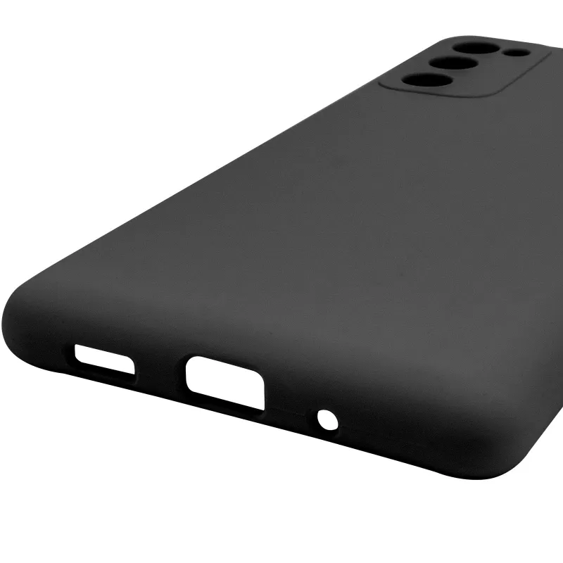 Чохол Silicone Case Lakshmi Premium із закритою камерою для Samsung Galaxy S20 FE – Чорний / Black. Фото 12 з 13