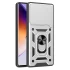Ударопрочный чехол Serge Ring с защитой камеры для Xiaomi 14T – Серебряный. Фото 2 из 2