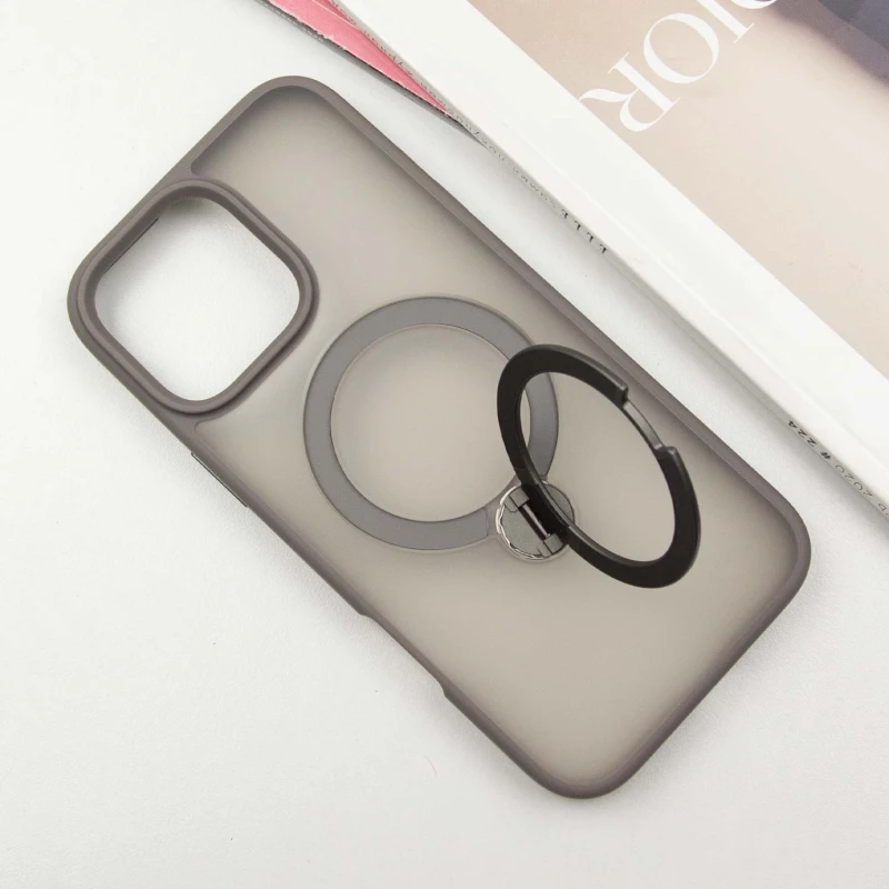 Чохол Ummi Colorful with MagSafe HQ Ring для Apple iPhone 16 Pro – Grey. Фото 3 з 7