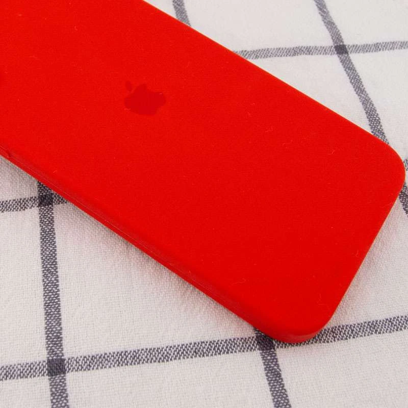 Чохол Silicone Case Square з захистом камери на Apple iPhone 11 (6.1") – Червоний / Red. Фото 2 з 3