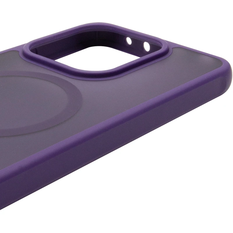 Чехол TPU Bloom with Magnetic Fit для Xiaomi Redmi Note 14 4G (Europe version) – Purple. Фото 6 из 7