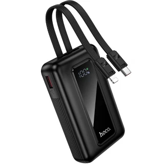 Портативний ЗП Power Bank Hoco J162A Full power 22.5W+PD20W with 2 cables 20000 mAh фото 1 з 6