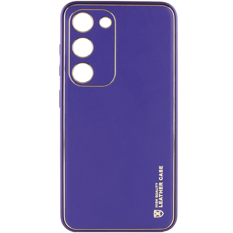 

Кожаный чехол Xshield для Samsung Galaxy S23 (Фиолетовый / Ultra Violet), Фіолетовий / ultra violet