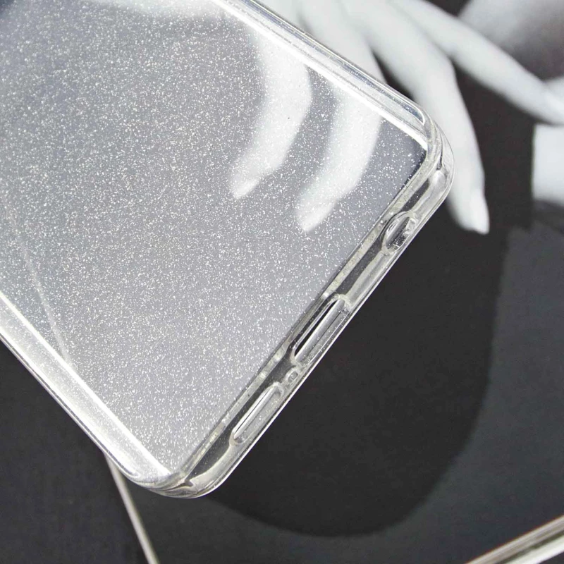 Прозорий чохол з блискітками Xiaomi Poco X3 NFC / Poco X3 Pro – Clear. Фото 7 з 7