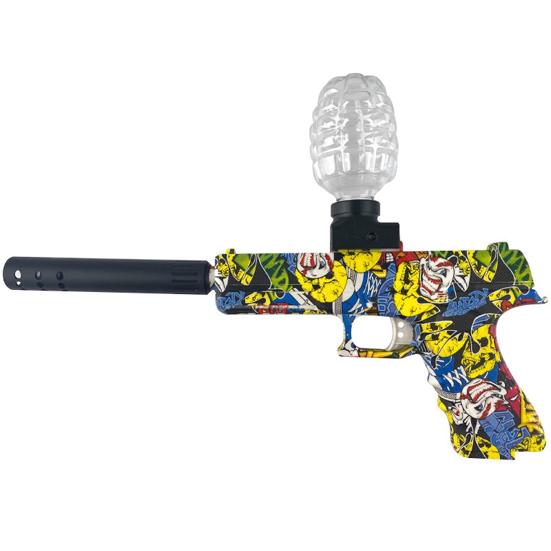 Пістолет на гідрогелевих кульках (орбізах) Glokk – Colorful. Фото 1 з 4