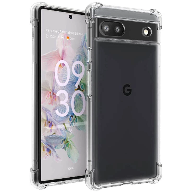 

Силіконовий чохол з критими бортами на Google Pixel 6a
