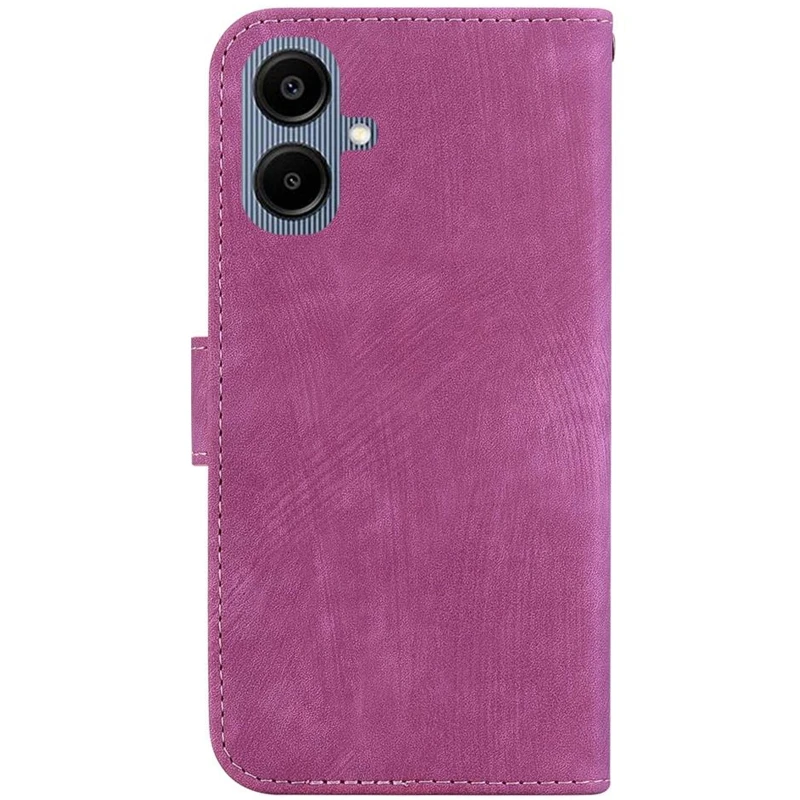 Кожаный чехол-книжка Cute Tiger для Samsung Galaxy A07 – Rose Red. Фото 2 из 4