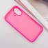 Чохол Silicone Case з закритим низом на Apple iPhone 16 – Рожевий / Barbie pink. Фото 3 з 7