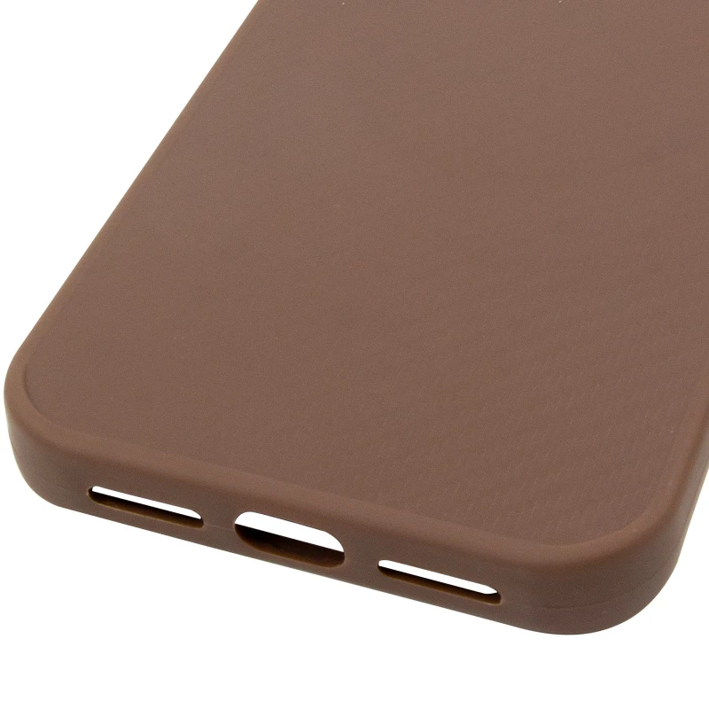 TPU чохол Carbon Protective with Magsafe для Apple iPhone 12 (6.1") – Coffee. Фото 6 з 6
