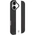 Кожаный чехол Rally with MagSafe для Apple iPhone 17 (6.3") – Black / White. Фото 2 из 6