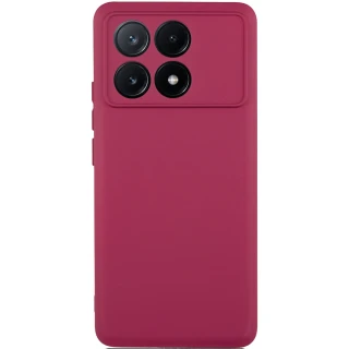 Цветной силиконовый чехол GETMAN с закрытой камерой на Motorola Moto G15 Power фото 1 из 1