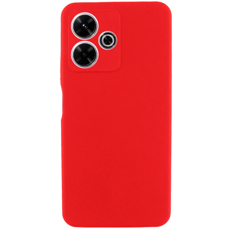 

Чехол Silicone Case Lakshmi Premium з закритою камерою на Xiaomi Redmi Note 13 4G (Красный / Red), Червоний / red