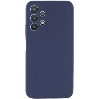 Чохол Silicone Case Lakshmi Premium із закритою камерою для Samsung Galaxy A32 (A325F) 4G — Темно-синій / Midnight blue