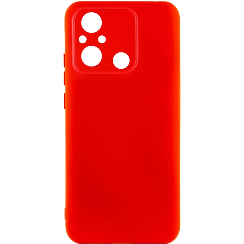 

Чехол Silicone Case Lakshmi Premium з закритою камерою на Xiaomi Redmi 12C / Poco C55 (Красный / Red), Червоний / red