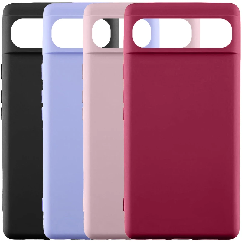 Кольоровий силіконовий чохол GETMAN на Google Pixel 6 Pro фото 1 з 1