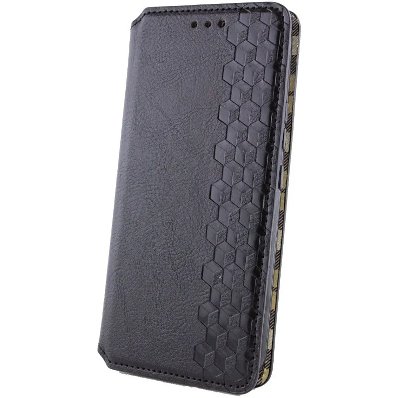 Чехол книжка GETMAN Cubic для Xiaomi 14 – Черный. Фото 6 из 8