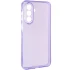 Блестящий силиконовый чехол на Samsung Galaxy A37 5G – Purple. Фото 2 из 8