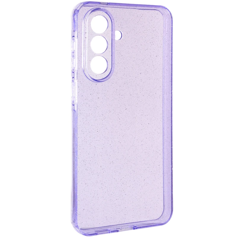 Блискучий силіконовий чохол на Samsung Galaxy A56 5G – Purple. Фото 1 з 16