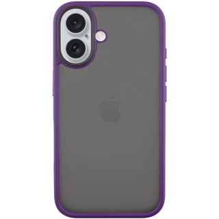 TPU+PC с металлическими кнопками для Apple iPhone 16 фото 1 из 6