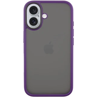TPU+PC с металлическими кнопками для Apple iPhone 16 фото 1 из 6