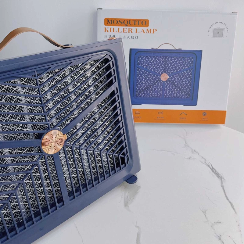 Ловушка для насекомых с UV подсветкой GB-08 Trident with battery 1200 mAh – Blue. Фото 2 из 2