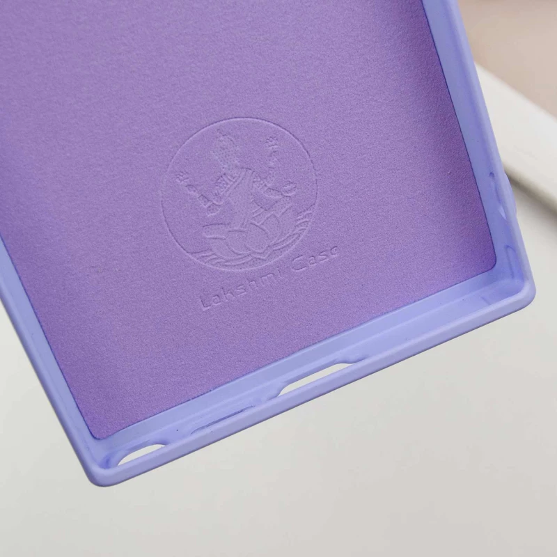 Чохол Silicone Case Lakshmi Plus з закритою камерою на Samsung Galaxy S23 Ultra – Бузковий / Dasheen. Фото 8 з 8